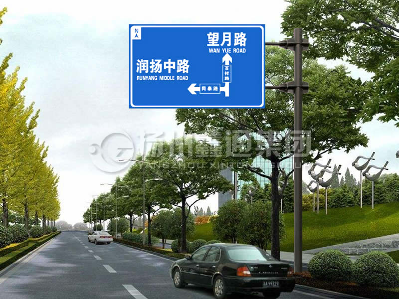 BZG-002，交通標(biāo)志桿，F(xiàn)型交通標(biāo)志桿