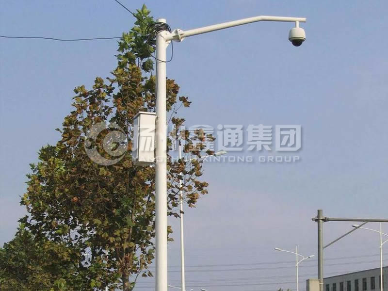 DJG-013，電子警察桿，單臂球機桿